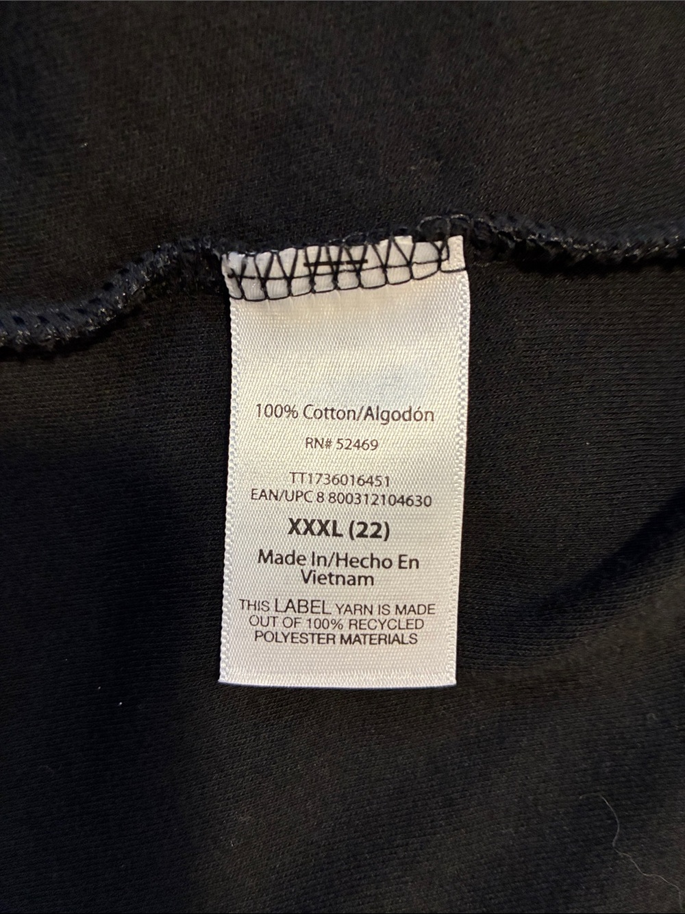 Time and Tru Black Puff Sleeve Short Sleeve Tee - Picture 9 of 10